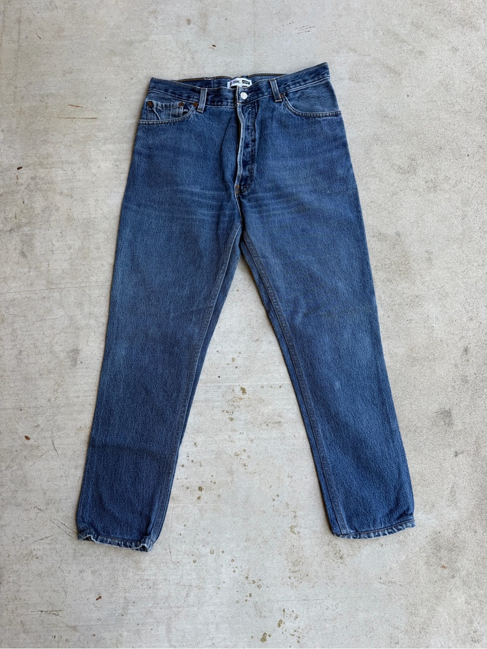 Re/done Levi 29 inseam 28"